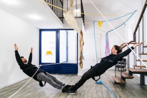 Flow. flew. flaw. di Giovanni Paolo Fedele, dettaglio performance. Photo Credit: Ela Bialkowska - OKNOstudio Photography