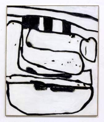 Wolfgang Voegele, Untitled (On a hill), 2015, Olio e lacca su tela, 150 cm x 120 cm www.annarumma.net - www.wolfgangvoegele.com/