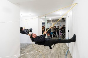 Flow. flew. flaw. di Giovanni Paolo Fedele, dettaglio performance. Photo Credit: Ela Bialkowska - OKNOstudio Photography