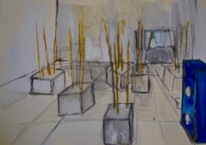 Claudio Panto', Paesaggi sopra-vissuti, 2016, installazione, dimensione ambientali -www.etranger.it