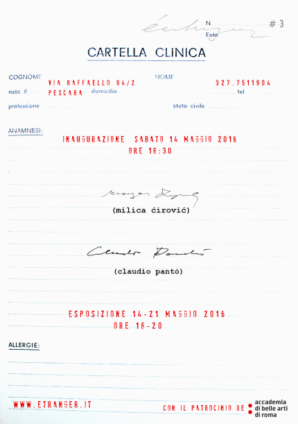 manifesto/locandina - http://www.etranger.it etranger_invito_14 maggio