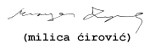 Milica Cirovic - www.etranger.it