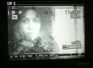 Solidea Ruggiero sul set - Ananke di Claudio Romano - www.minimalcinema.net