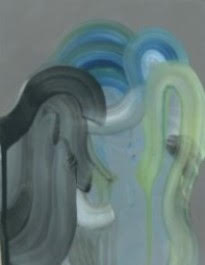 ALESSIA ARMENI, SUE KENNINGTON, MARTA MANCINI, ANDREA PANARELLI SCIVOLARE LENTAMENTE a cura di Alessia Armeni, Yellow, Citofono Zentrum - VARESE (manifesto)