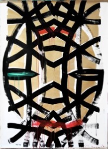 Equatoriale, 2016, acrilico-su-tela-220x160 - STEFANO IRACI “PAREIDOLIA”, 24 novembre, Centro Luigi Di Sarro - Roma 