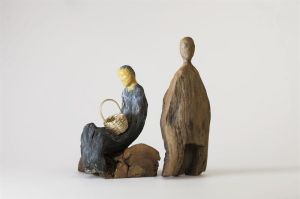 Jimmie Durham Presepio, 2016 materiali vari (legno, pietra, plastica, vetro, ferro, bronzo, cotone, pelle, pittura acrilica, colla) / mixed media (wood, stone, plastic, glass, iron, bronze, cotton, leather, acrylic paint, glue) In comodato a / On loan to Madre · museo d’arte contemporanea donnaregina, Napoli - ph. Francesca Rao