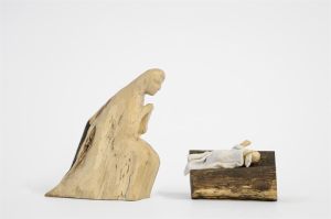 Jimmie Durham Presepio, 2016 materiali vari (legno, pietra, plastica, vetro, ferro, bronzo, cotone, pelle, pittura acrilica, colla) / mixed media (wood, stone, plastic, glass, iron, bronze, cotton, leather, acrylic paint, glue) In comodato a / On loan to Madre · museo d’arte contemporanea donnaregina, Napoli - ph. Amedeo Benestante,