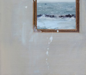 Coestensione n 3, 2016, olio su tela, cm 30x25