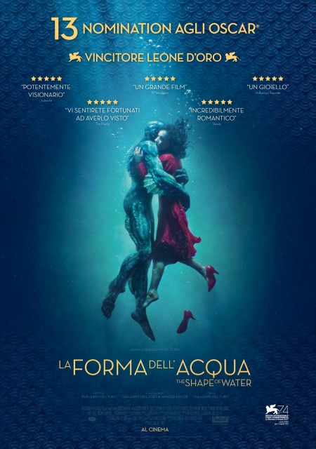 La forma dell'acqua - The Shape of Water di Guillermo Del Toro
