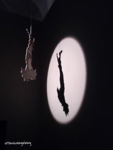 Luciano Fabro (Turin 1936–Milan 2007), L’Italia (Italy), 1968, steel and map, 125 x 75 x 4 cm, Lugano, Masi. On permanent loan from private collection. Courtesy MASI, Lugano - ph. Amalia Temperini