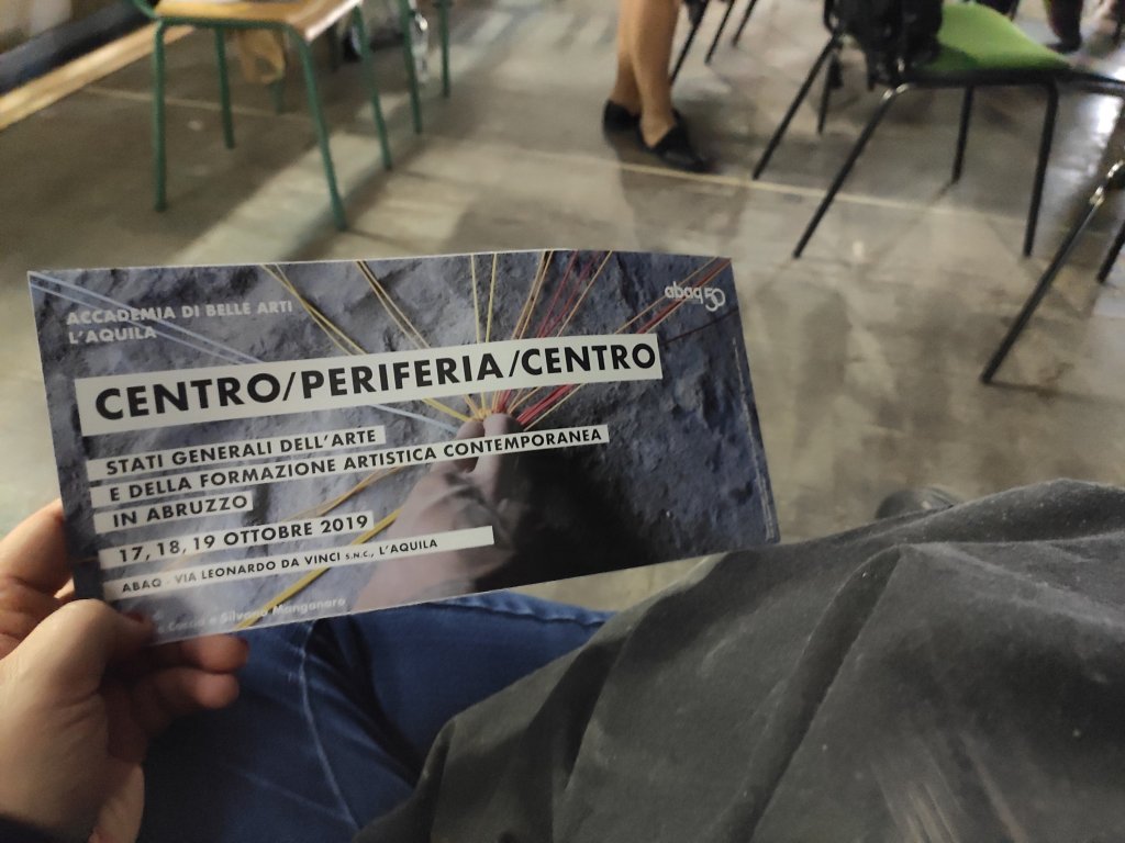 Stati Generali dell’Arte e della Formazione artistica contemporanea in Abruzzo #artecontemporanea #abaq&nbsp;[#cultura]