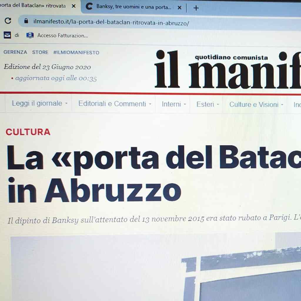 Banksy – Bataclan – Abruzzo: le indagini continuano #aggiornamenti [#arte]&nbsp;[#notizie]