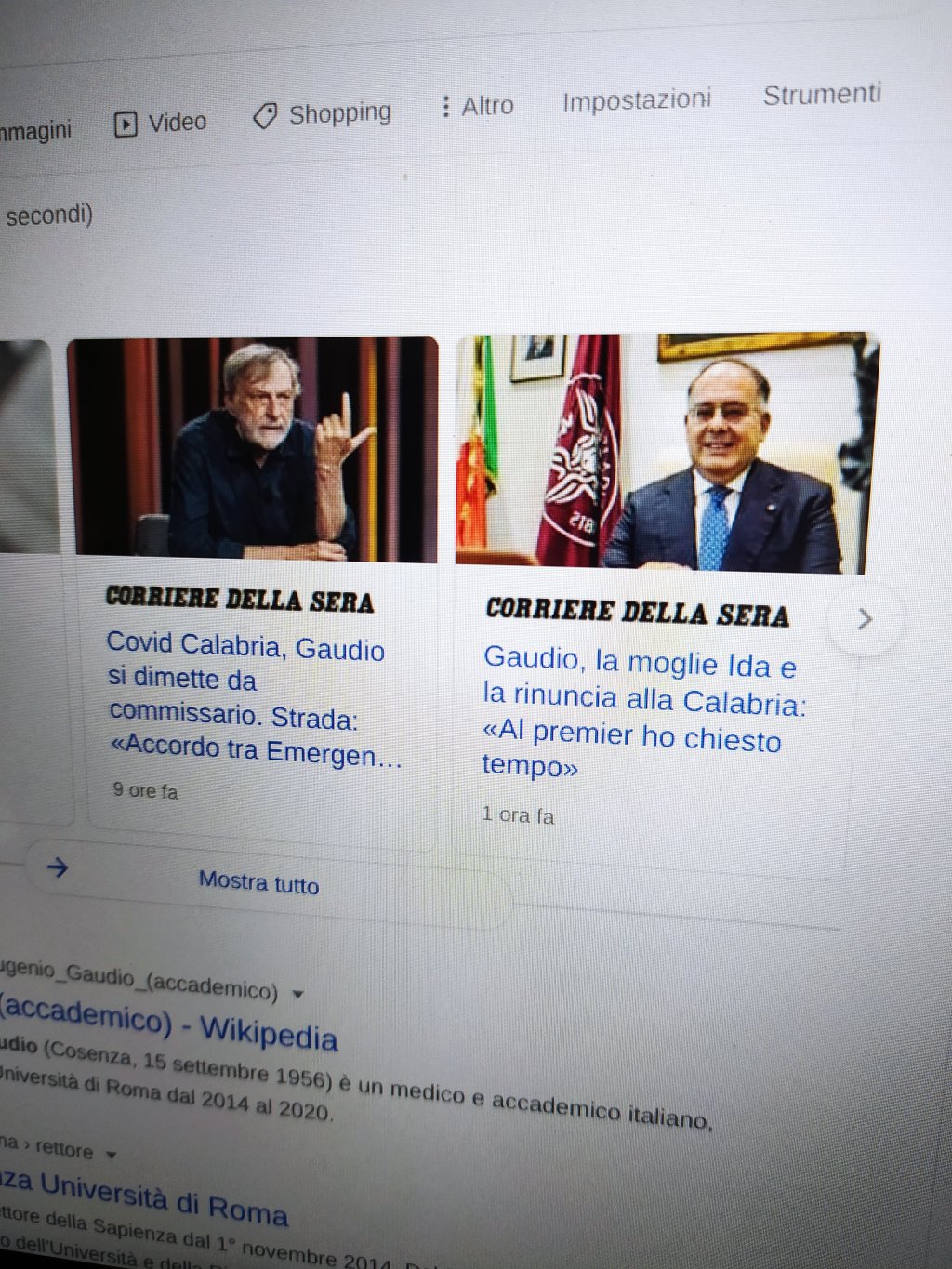 Il ruolo della moglie di Gaudio, ex rettore della Sapienza. Questione di genere? #donne&nbsp;#politica