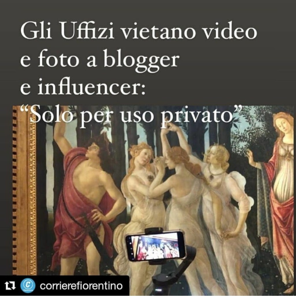 #Musei, fotografie: si o no? Il caso degli Uffizi #arte&nbsp;#fotografia