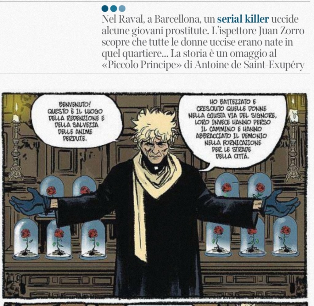 Il piccolo principe è un prete #graphicnovel #lalettura&nbsp;[#riflessione]