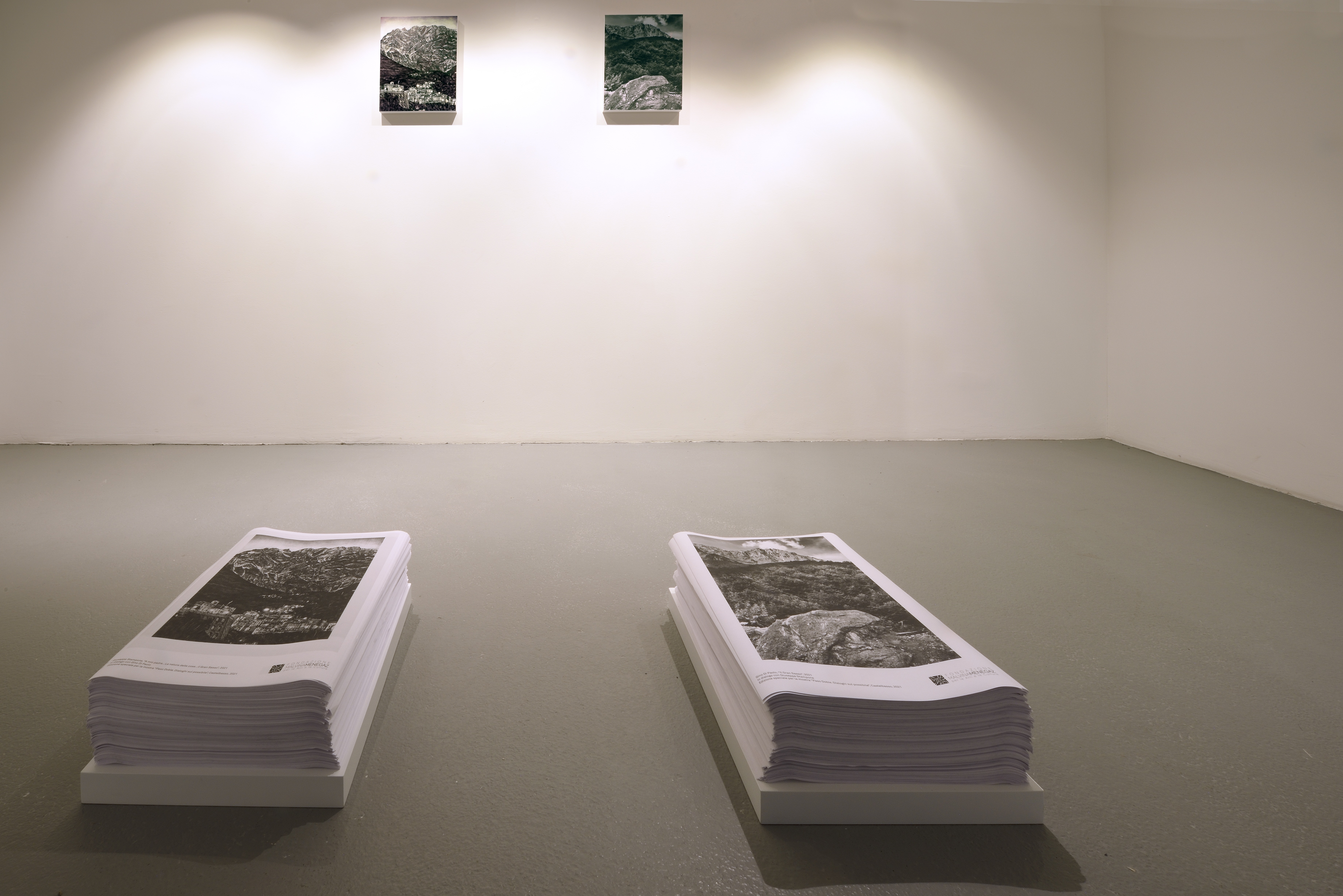 Giuseppe Stampone - Gino Di Paolo - Paso Doble, Dialoghi sul possibile - Fondazione Malvina Menegaz, Castelbasso (TE) - ph. Gino Di Paolo