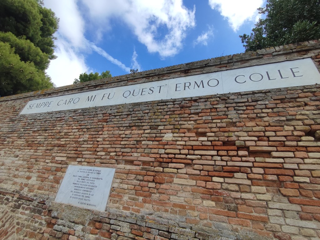 #Fai – Orto sul Colle dell’Infinito #giacomoleopardi #poesia #recanati&nbsp;[#eventi]