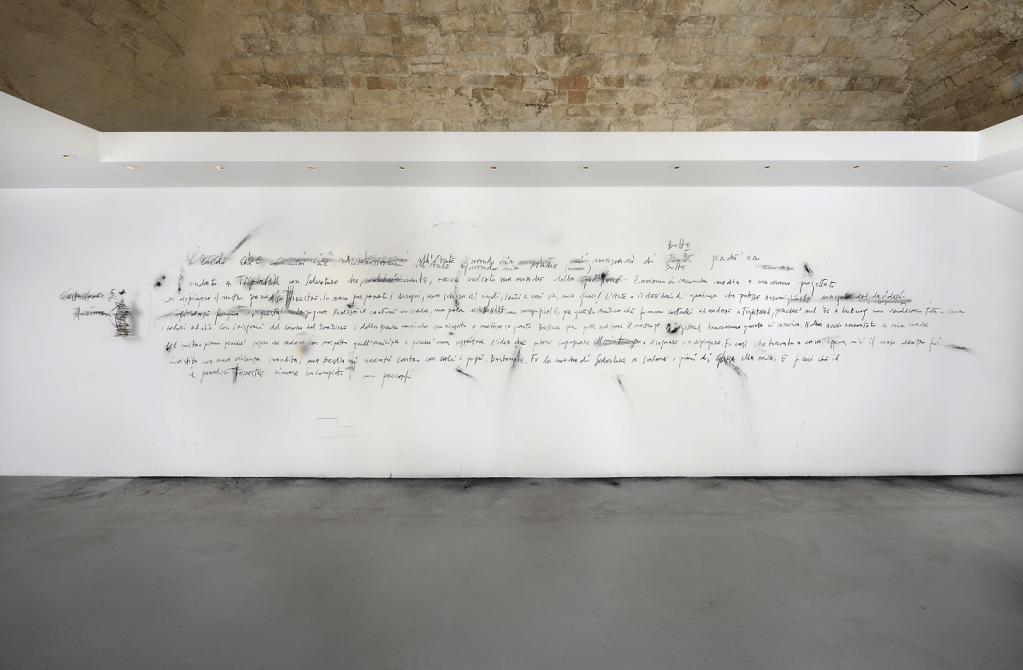 4. Francesco Lauretta. Bagnanti, riti, mattanze_Installation view, Castelbasso