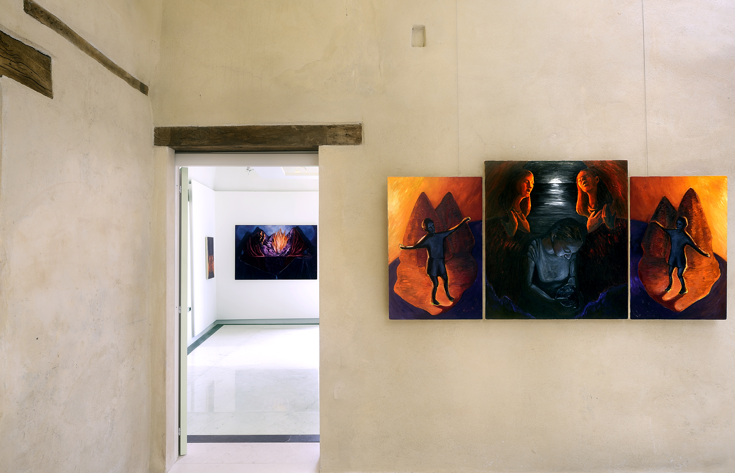 8. Aryan Ozmaei, Grounds_Installation view, Castelbasso