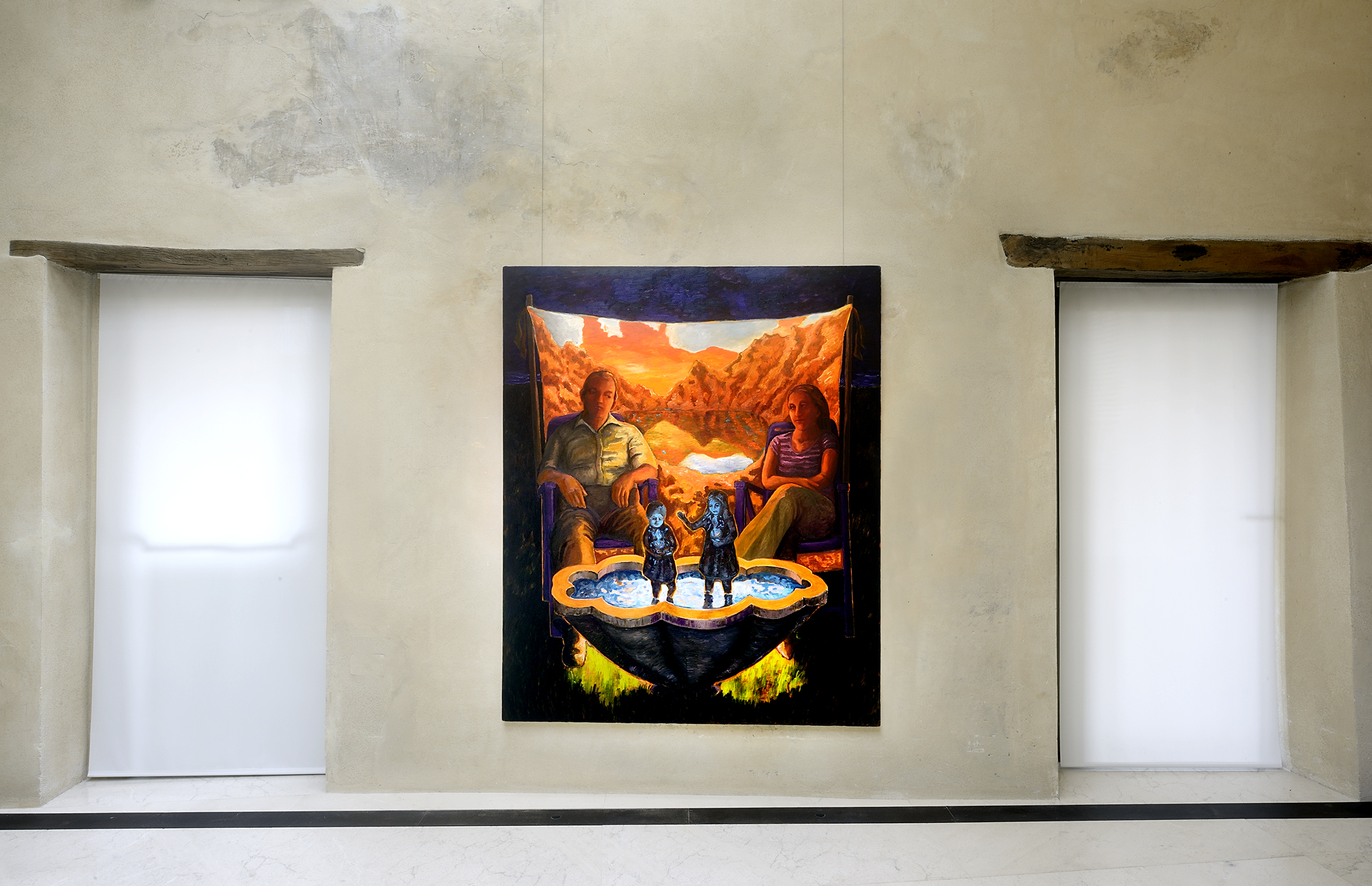 9. Ritratto di famiglia, 2021, olio su tela, 150x180 cm