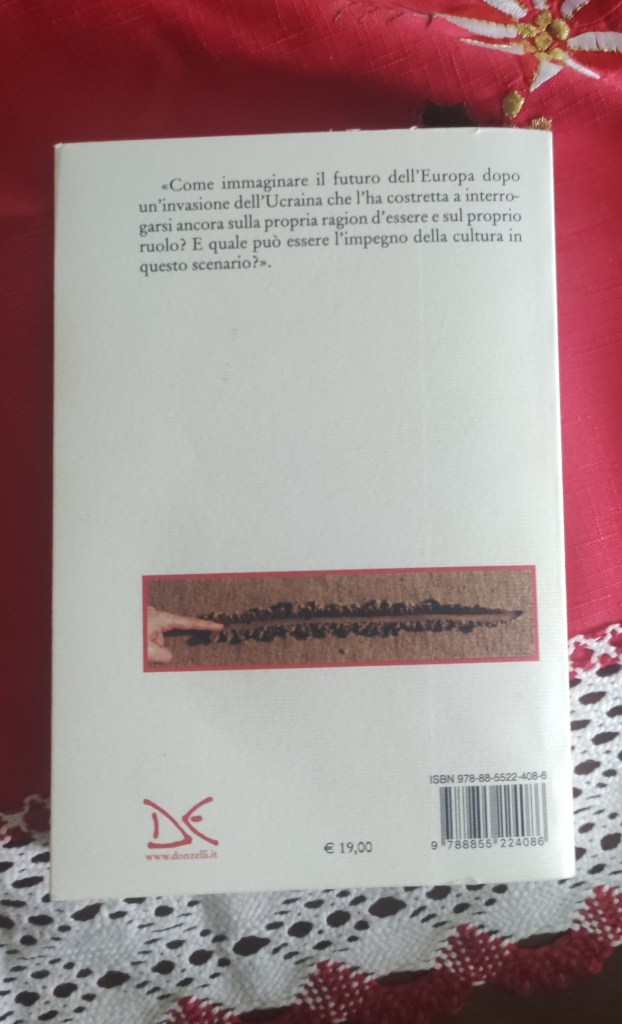 Guido Crainz, Ombre D'Europa. Nazionalismi, memorie e usi politici della storia, Donzelli, 2022 - ph. Amalia Temperini