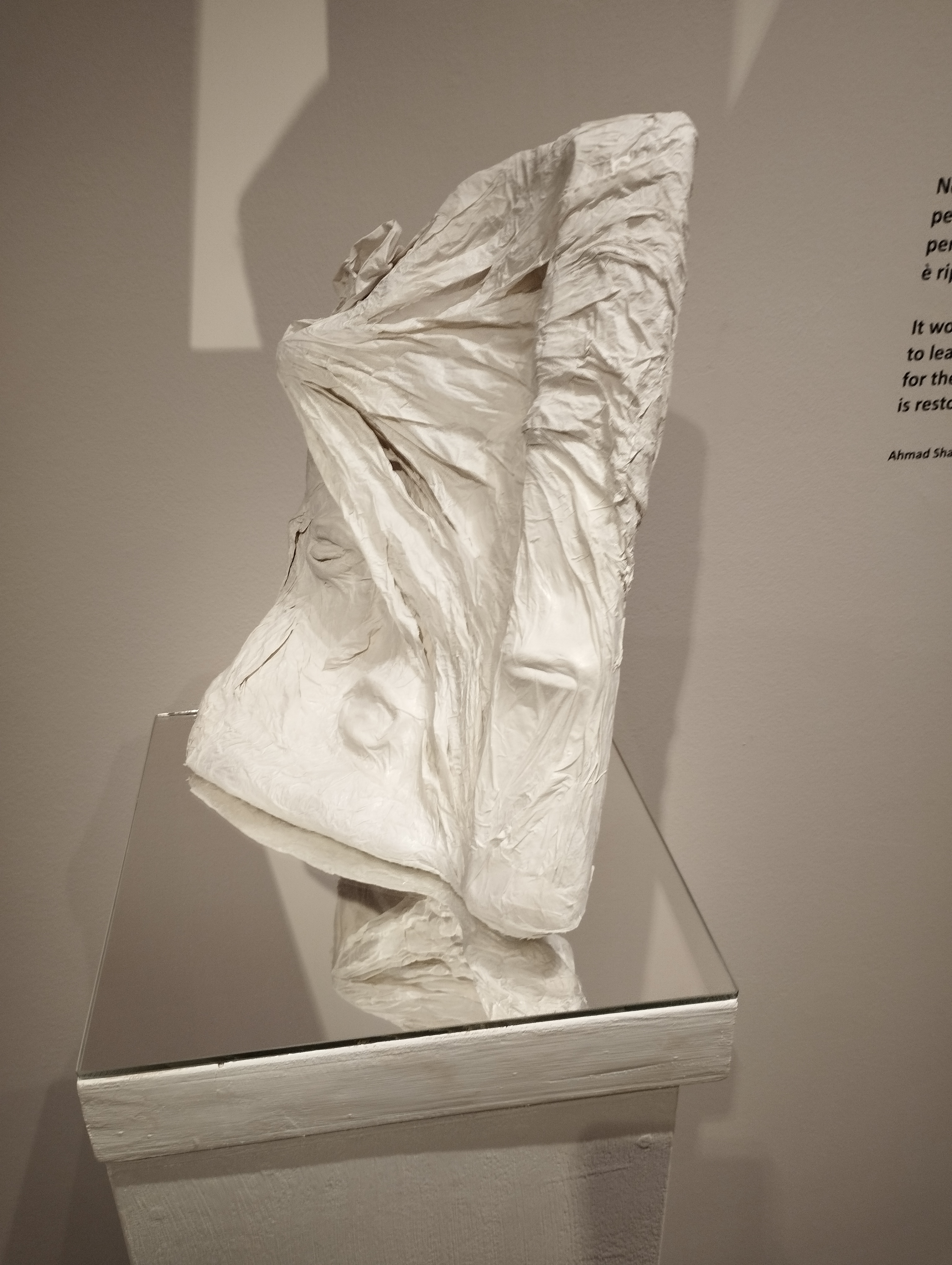 “Voci dall’abisso. Quattro artiste iraniane a Bologna” Opere di Pegah Pasyar, Reyhaneh Alikhani, Golzar Sanganian, Khorshid Pouyan A cura di Marco Baldassari ph. Amalia Temperini