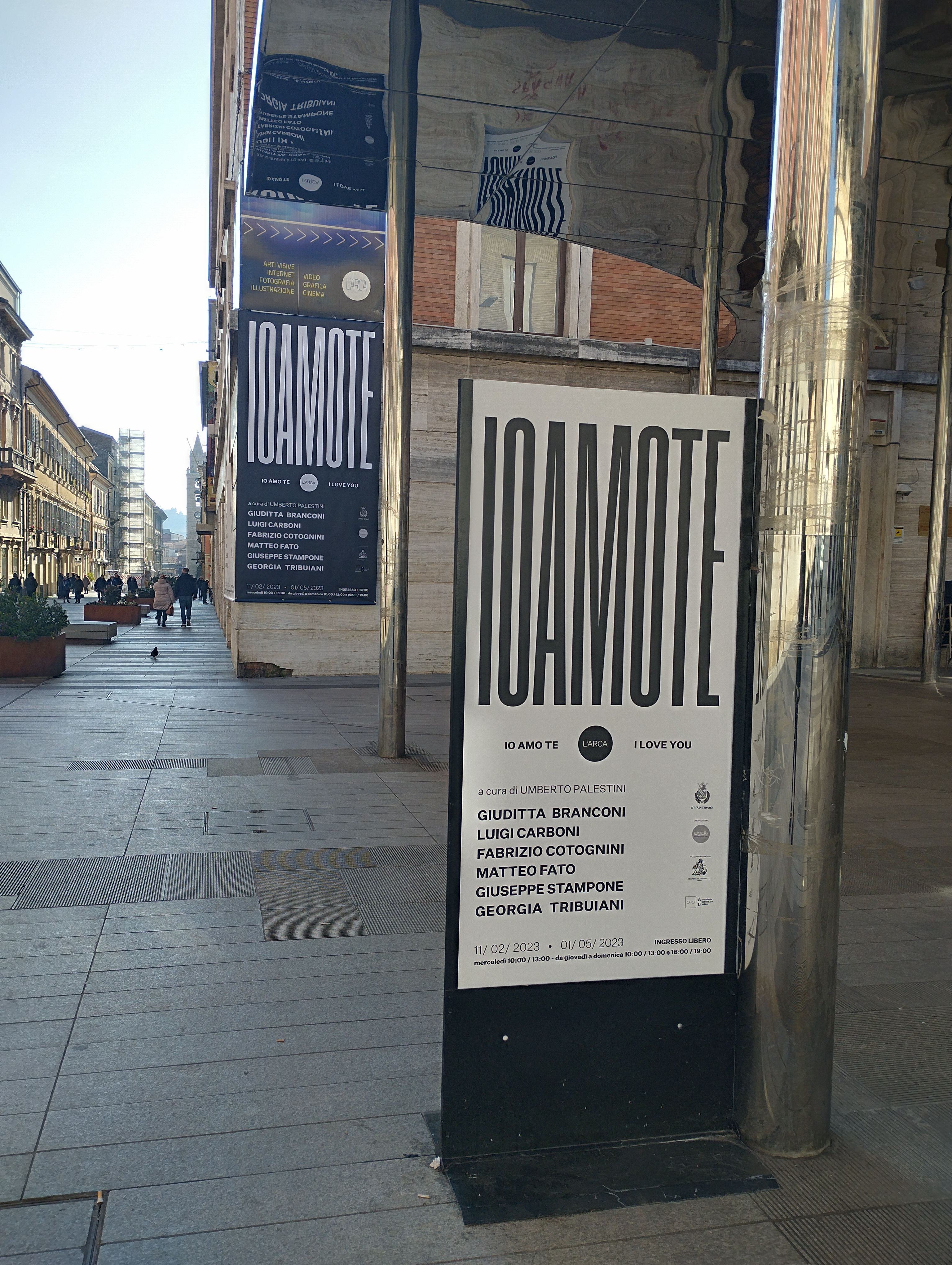 AMO TE. I LOVE YOU a cura di Umberto Palestini L'Arca - Laboratorio per le Arti Contemporanee, Teramo - ph. Amalia Temperini
