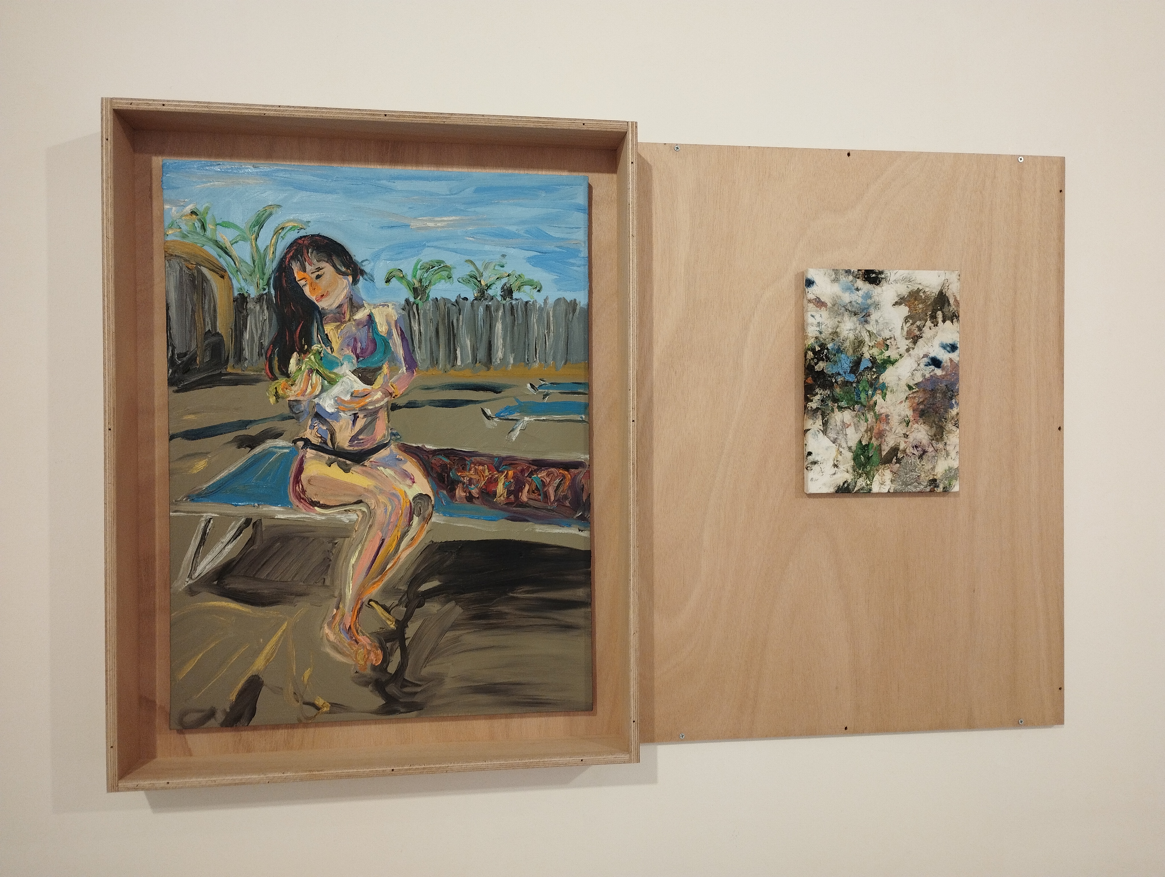 Matteo Fato - Io AMO TE. I LOVE YOU a cura di Umberto Palestini L'Arca - Laboratorio per le Arti Contemporanee, Teramo - ph. Amalia Temperini