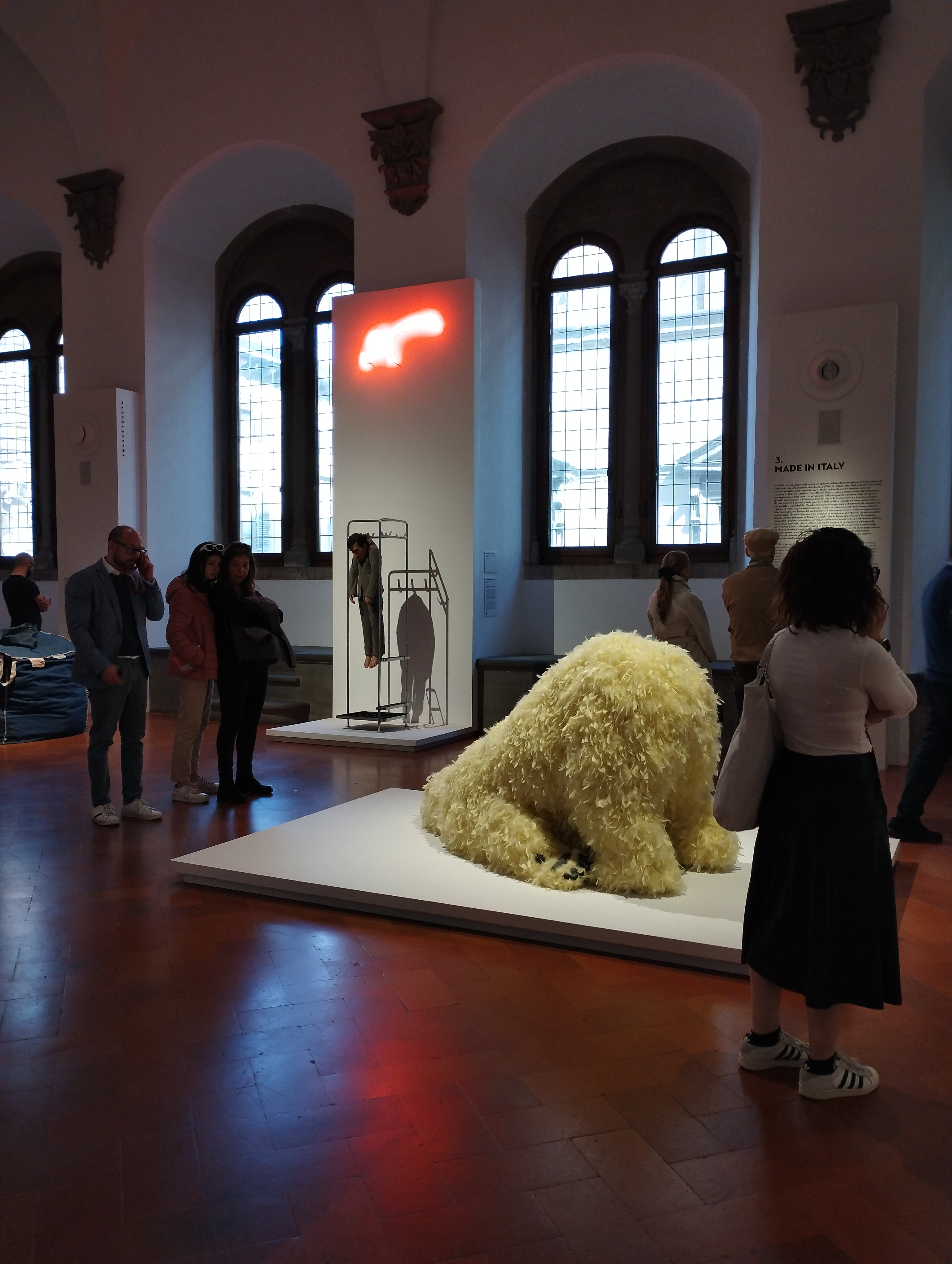 Reaching for the Stars Da Maurizio Cattelan a Lynette Yiadom-Boakye, Palazzo Strozzi, Firenze - ph. Amalia Temperini