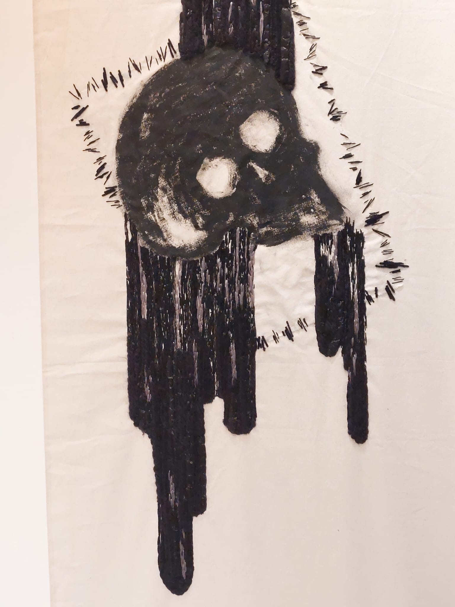 Opening - Dettaglio Enzo Cucchi - Fondazione Malvina Menegaz, Castelbasso (TE), 2023 - ph. Amalia Temperini - Chiara Santroni