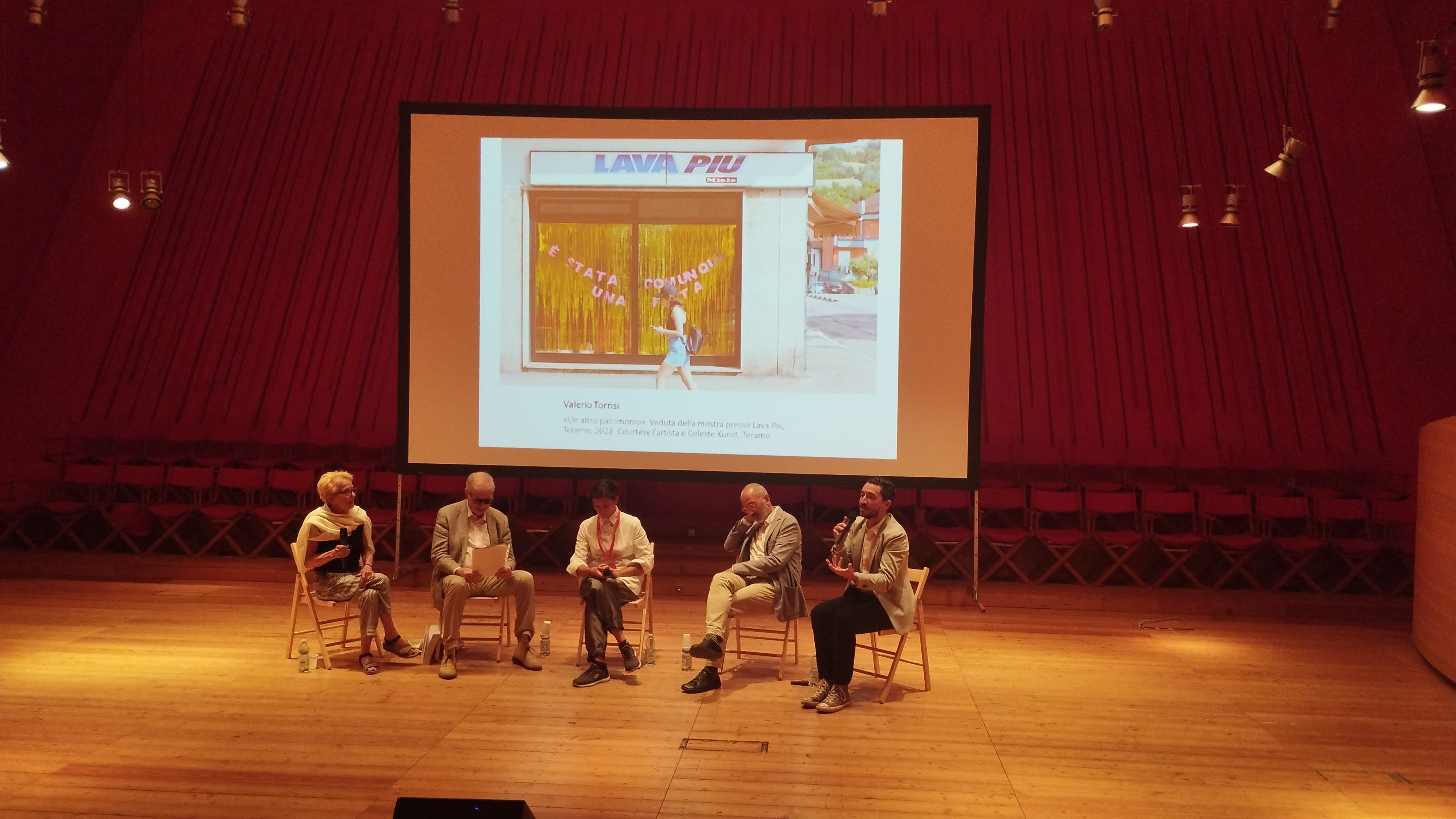 Talk: Perché c'è così tanta arte in Abruzzo?, Panorama L'Aquila, Italics - 6 settembre 2023 ph. Amalia Temperini