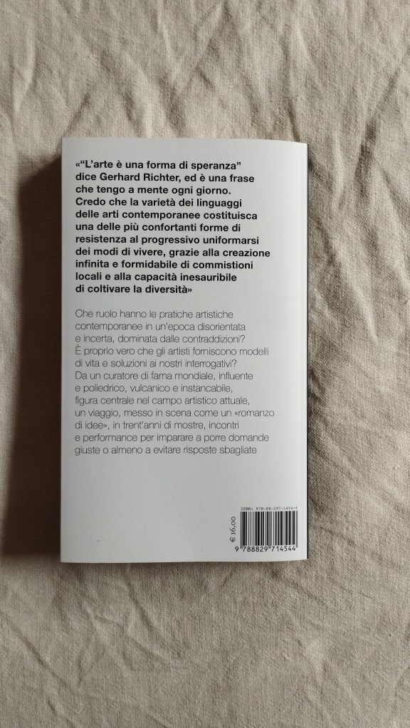 A che cosa serve l'arte Hans Ulrich Obrist con Gianluigi Ricuperati Marsilio, 2023 - ph. amalia temperini