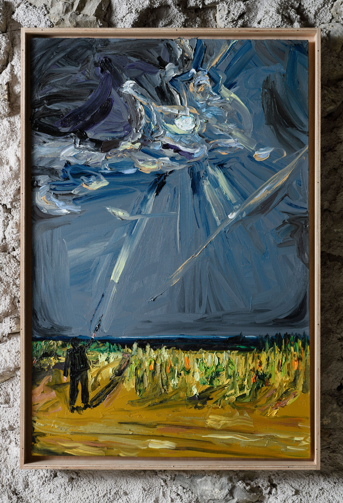 Matteo Fato. La verità è tutto ciò che abbiamo. Gli occhi non sono carne ma stelle assunto di Gianni Garrera Galleria Monitor - sede di Pereto (AQ) fino al 26 novembre - courtesy l'artista