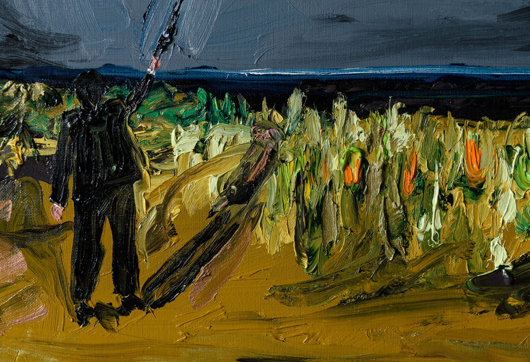 Matteo Fato. La verità è tutto ciò che abbiamo. Gli occhi non sono carne ma stelle assunto di Gianni Garrera Galleria Monitor - sede di Pereto (AQ) fino al 26 novembre - courtesy l'artista