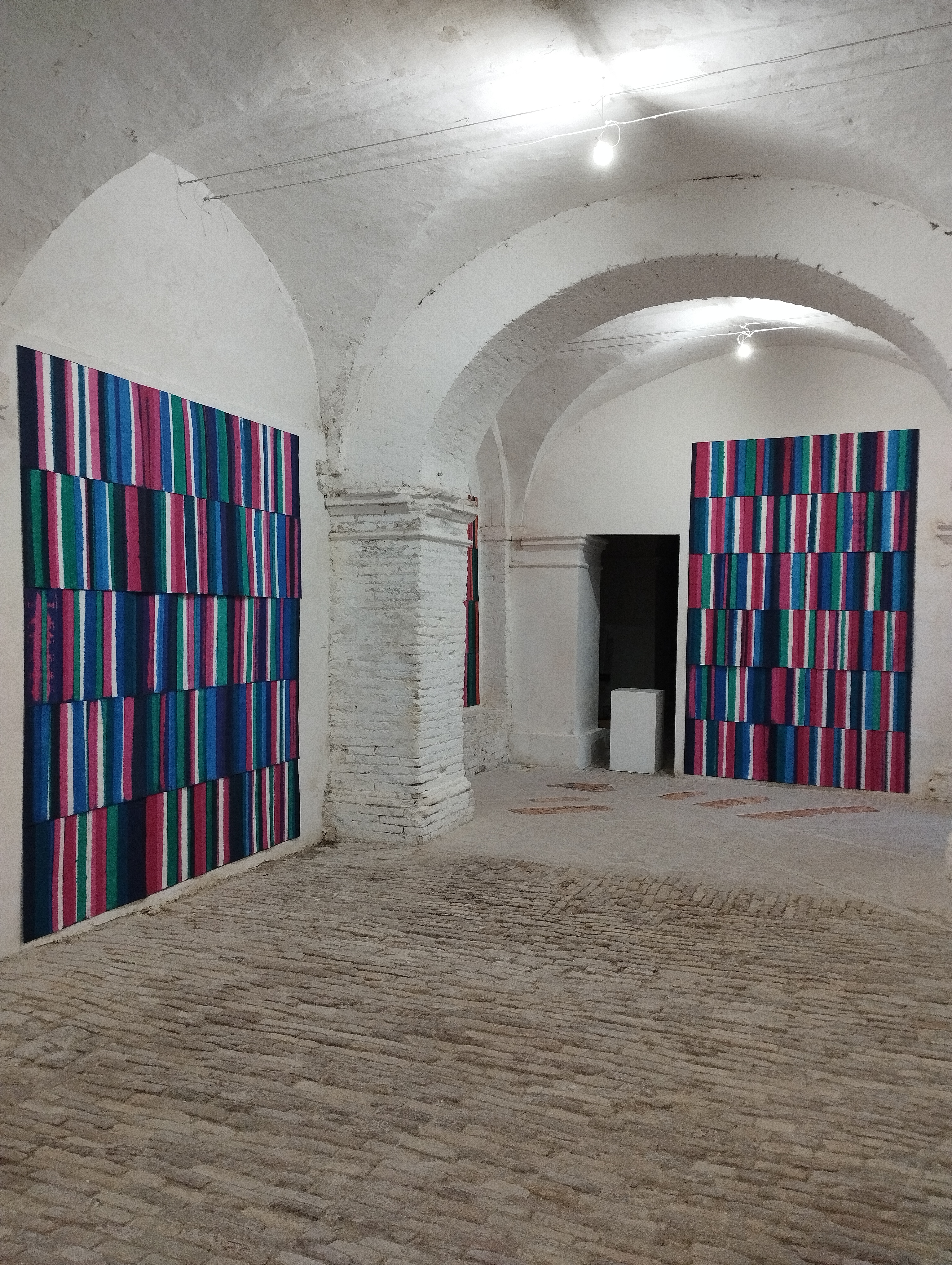 Pierluigi Calignano. Nessuna linea è un orizzonte a cura di Maurizio Coccia - Museolaboratorio - Città Sant'Angelo (Pe) ph. Amalia Temperini