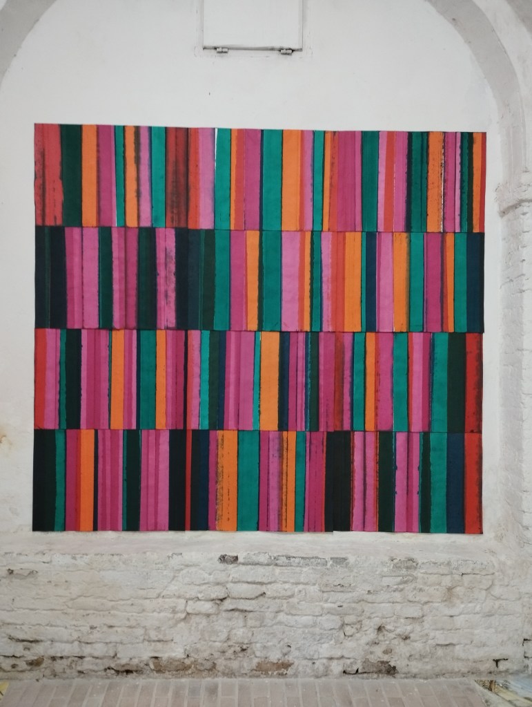 Pierluigi Calignano. Nessuna linea è un orizzonte a cura di Maurizio Coccia - Museolaboratorio - Città Sant'Angelo (Pe) ph. Amalia Temperini