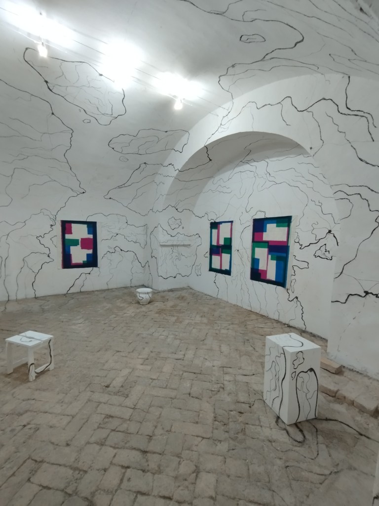 Pierluigi Calignano. Nessuna linea è un orizzonte a cura di Maurizio Coccia - Museolaboratorio - Città Sant'Angelo (Pe) ph. Amalia Temperini