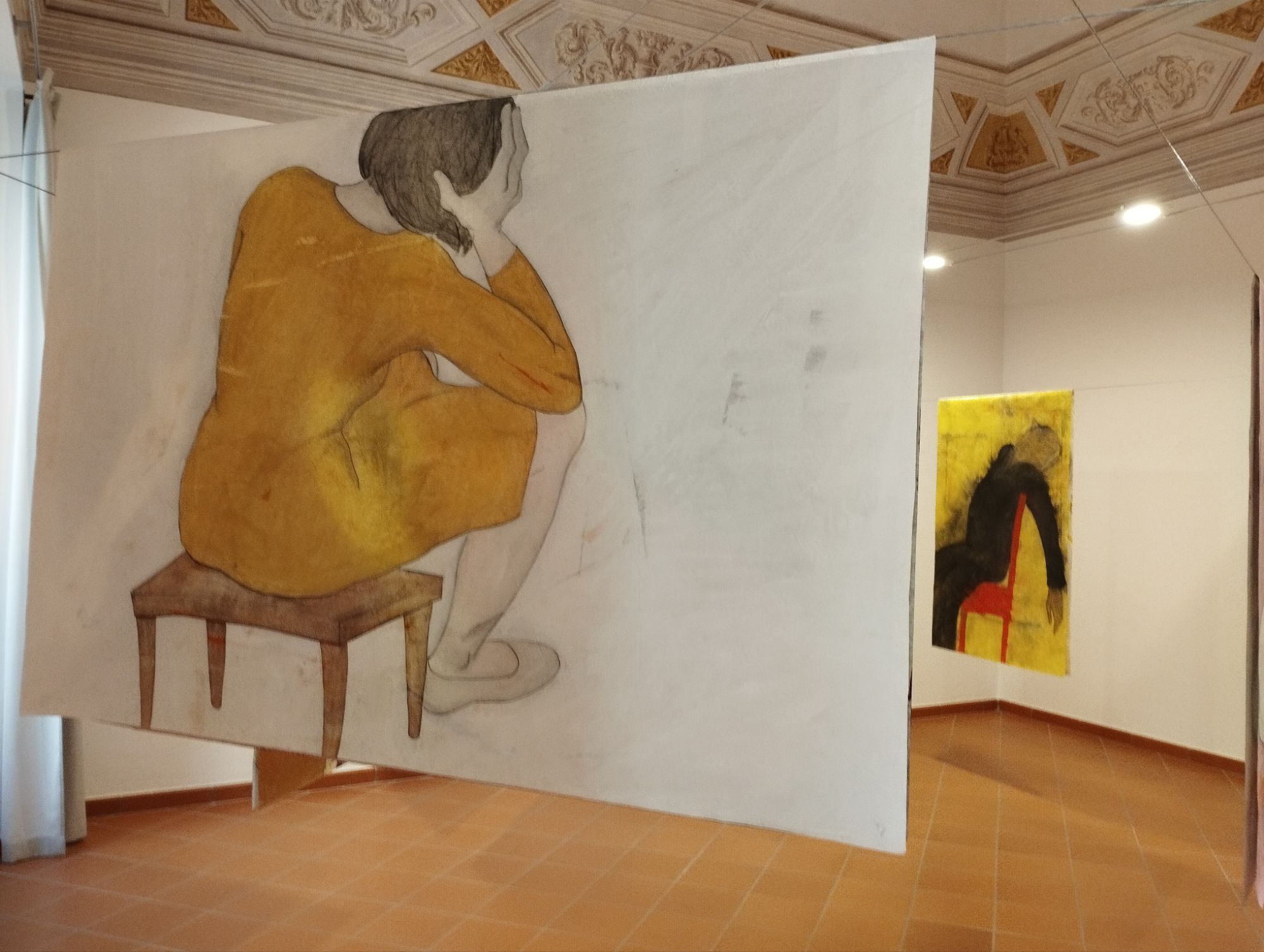 La Comédie humaine di Tiziana Fusari a cura di Mauro Mattia e Barbara Olivieri, Fino al 28 gennaio 2024 Fondazione Giorgio de Marchis Bonanni d’Ocre – L’Aquila Project Room, MAXXI L’Aquila – L’Aquila - ph. Amalia Temperini
