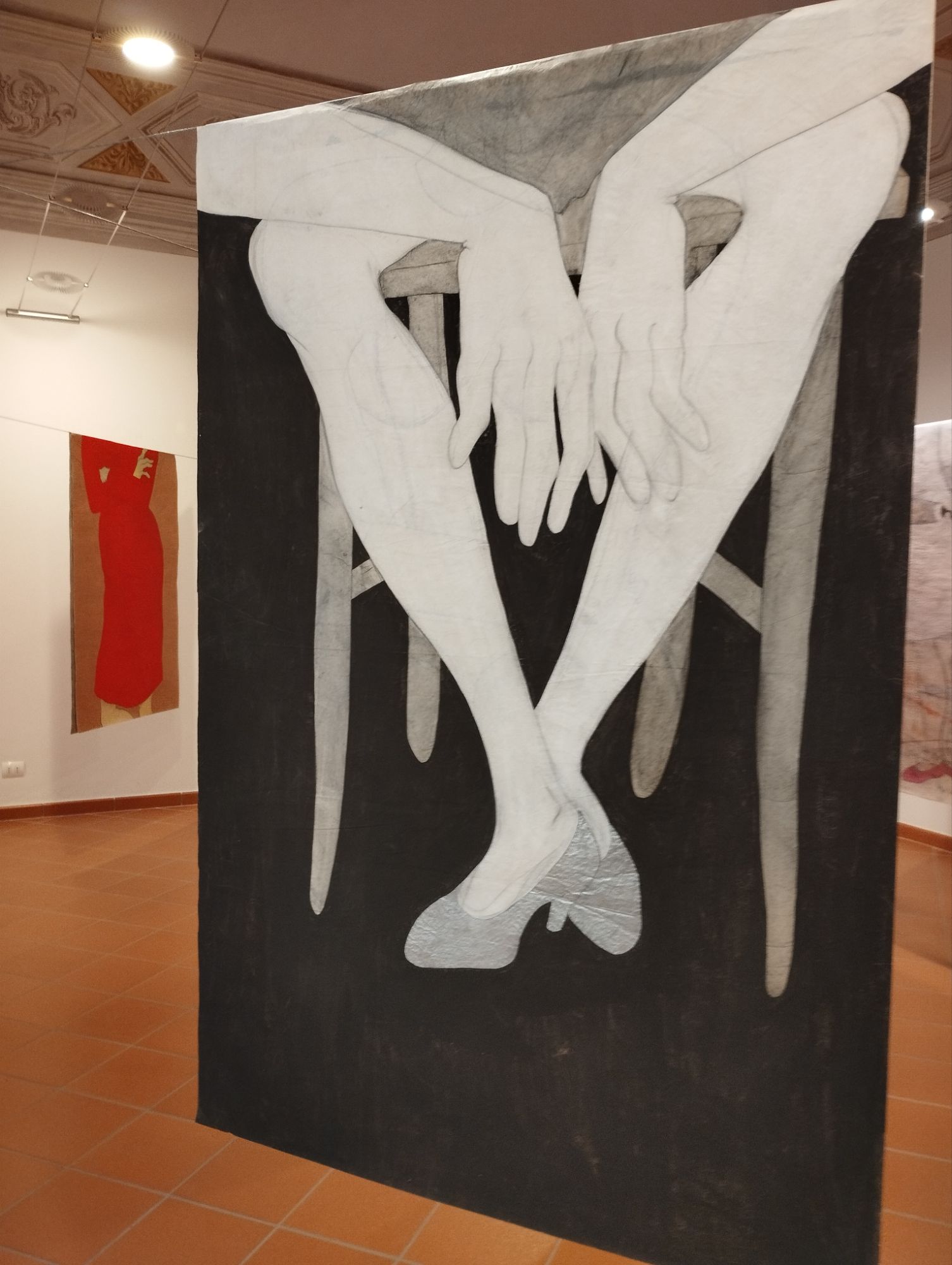 La Comédie humaine di Tiziana Fusari a cura di Mauro Mattia e Barbara Olivieri, Fino al 28 gennaio 2024 Fondazione Giorgio de Marchis Bonanni d’Ocre – L’Aquila Project Room, MAXXI L’Aquila – L’Aquila - ph. Amalia Temperini