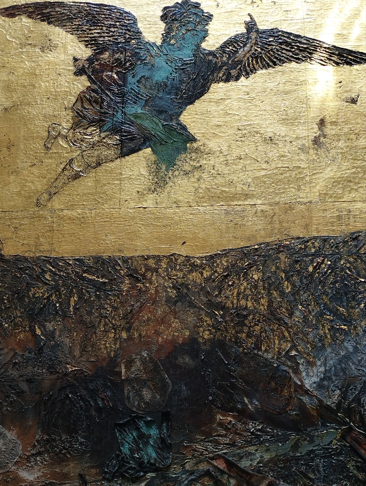 Anselm Kiefer. Angeli Caduti a cura di Arturo Galansino Palazzo Strozzi, Firenze fino al 21 luglio 2024 -ph. Amalia Temperini