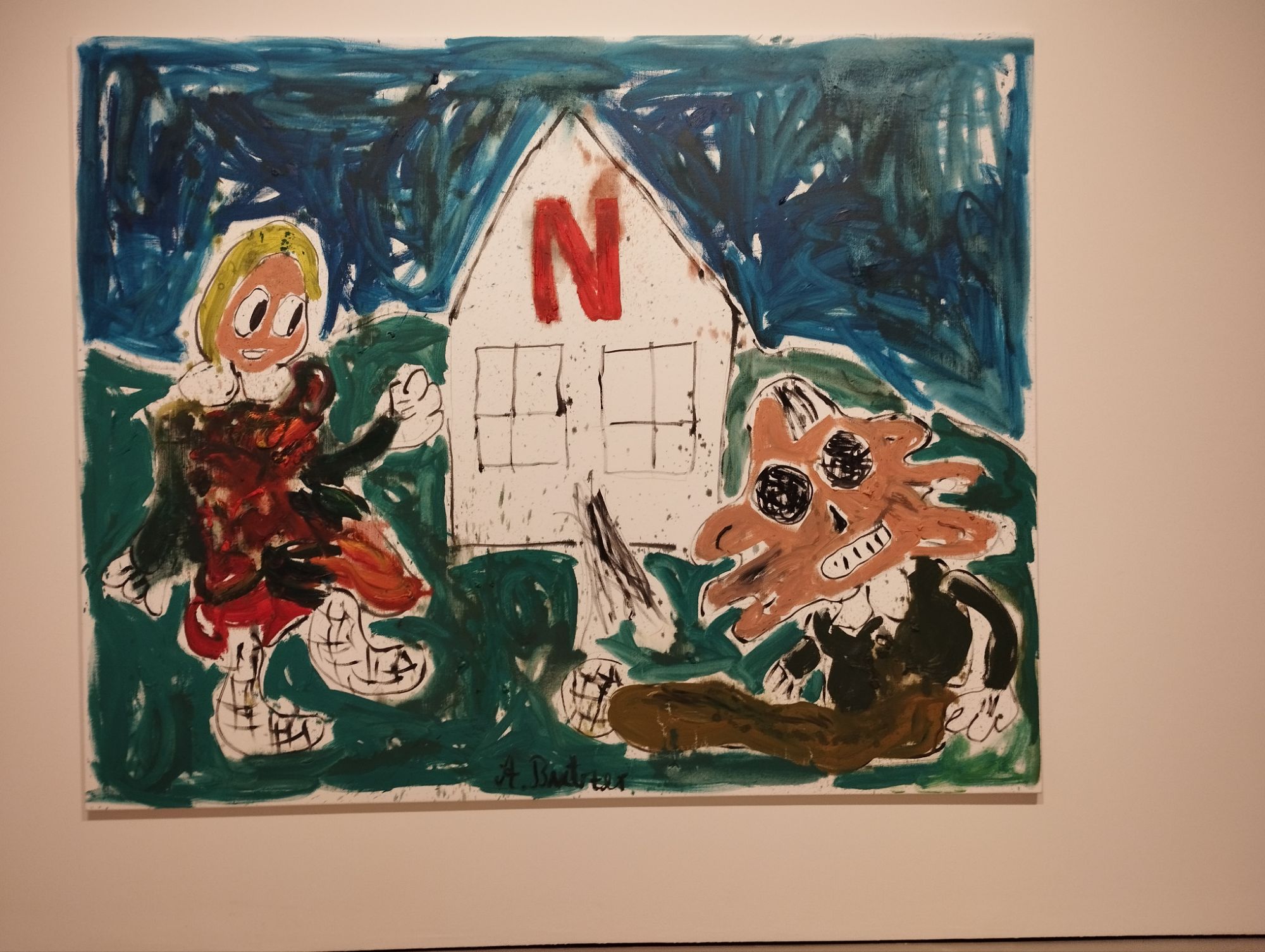 André Butzer. Liebe, Glaube und Hoffnunga cura di Sergio Risaliti, Museo Novecento, Firenze - ph. Amalia Temperini