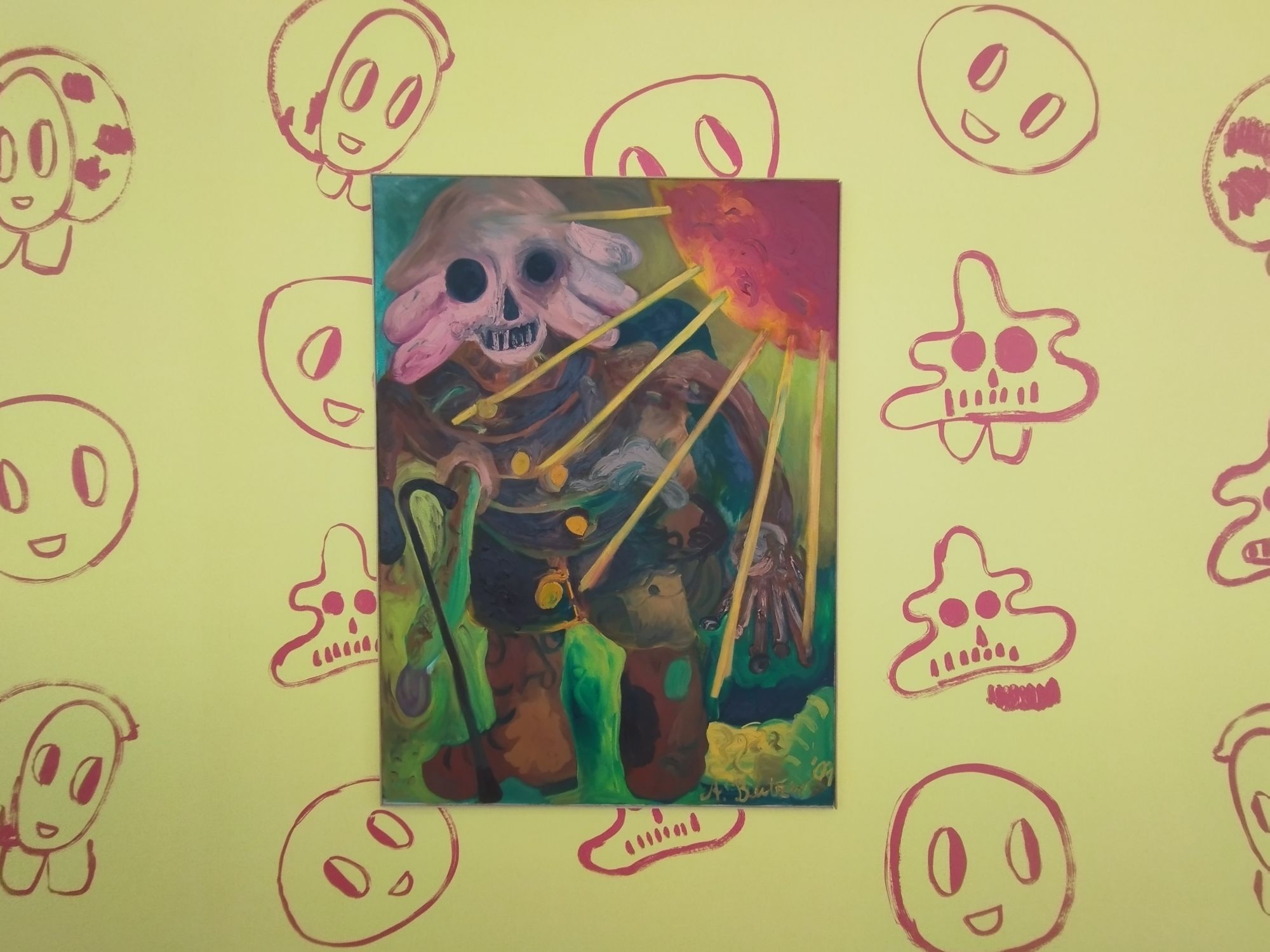 André Butzer. Liebe, Glaube und Hoffnunga cura di Sergio Risaliti, Museo Novecento, Firenze - ph. Amalia Temperini