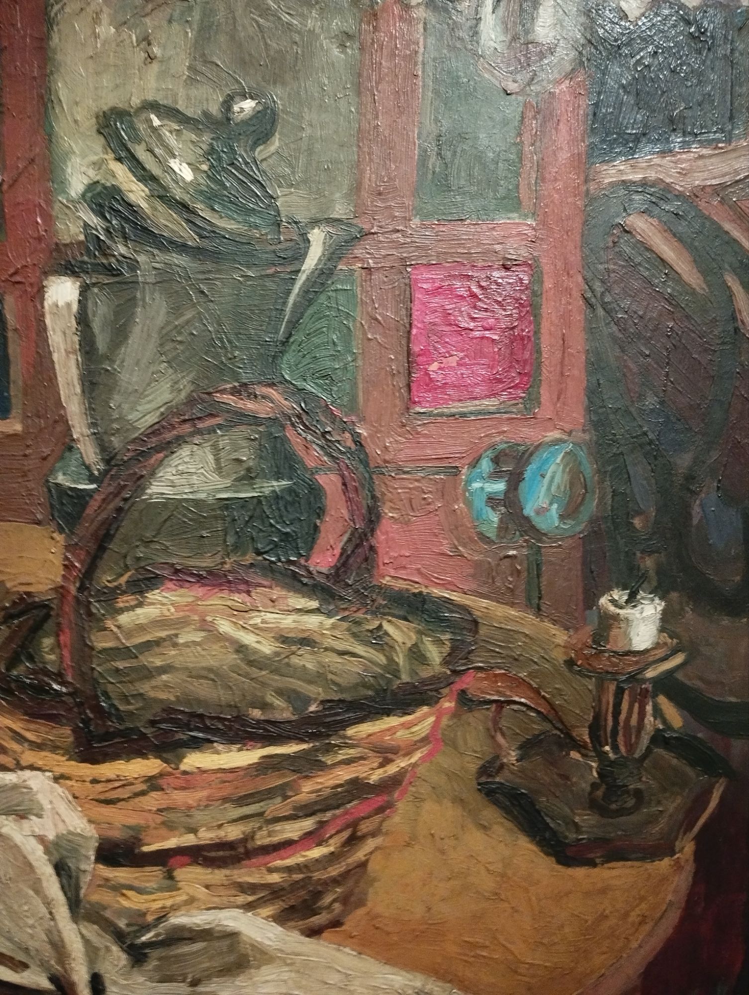 dettaglio Renato Guttuso - da Ritorni. Da Modigliani a Morandi - progetto di Sergio Risaliti a sua cura, di Eva Francioli e di Chiara Toti, Museo Novecento - Firenze - ph. Amalia Temperini