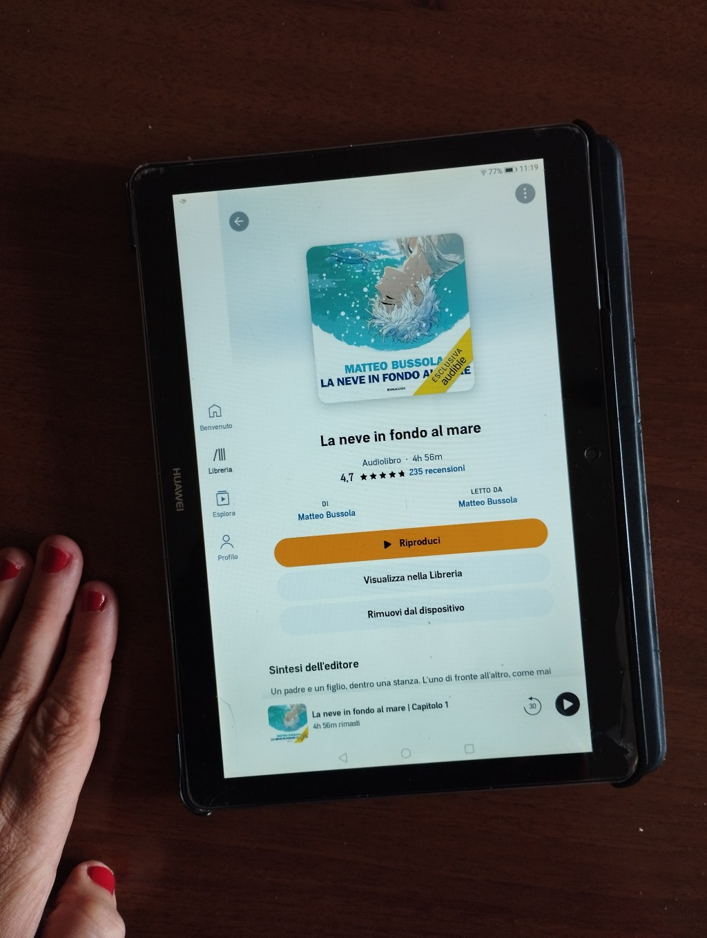 #Recensione di La neve in fondo al mare di Matteo Bussola: genitorialità, tradimento e crisi&nbsp;post-pandemica