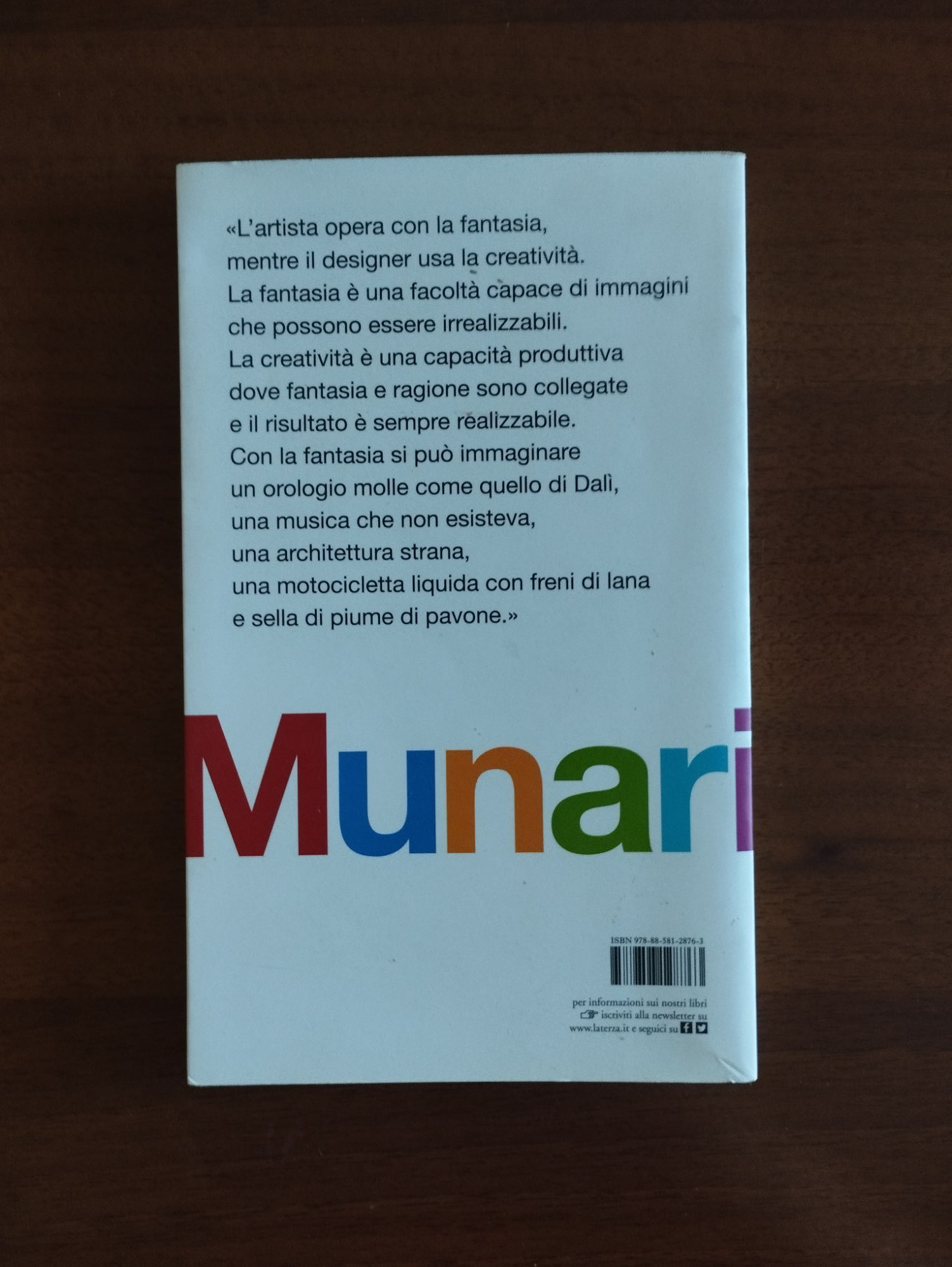 Bruno Munari, Artista e designer, Laterza - ph. Amalia Temperini