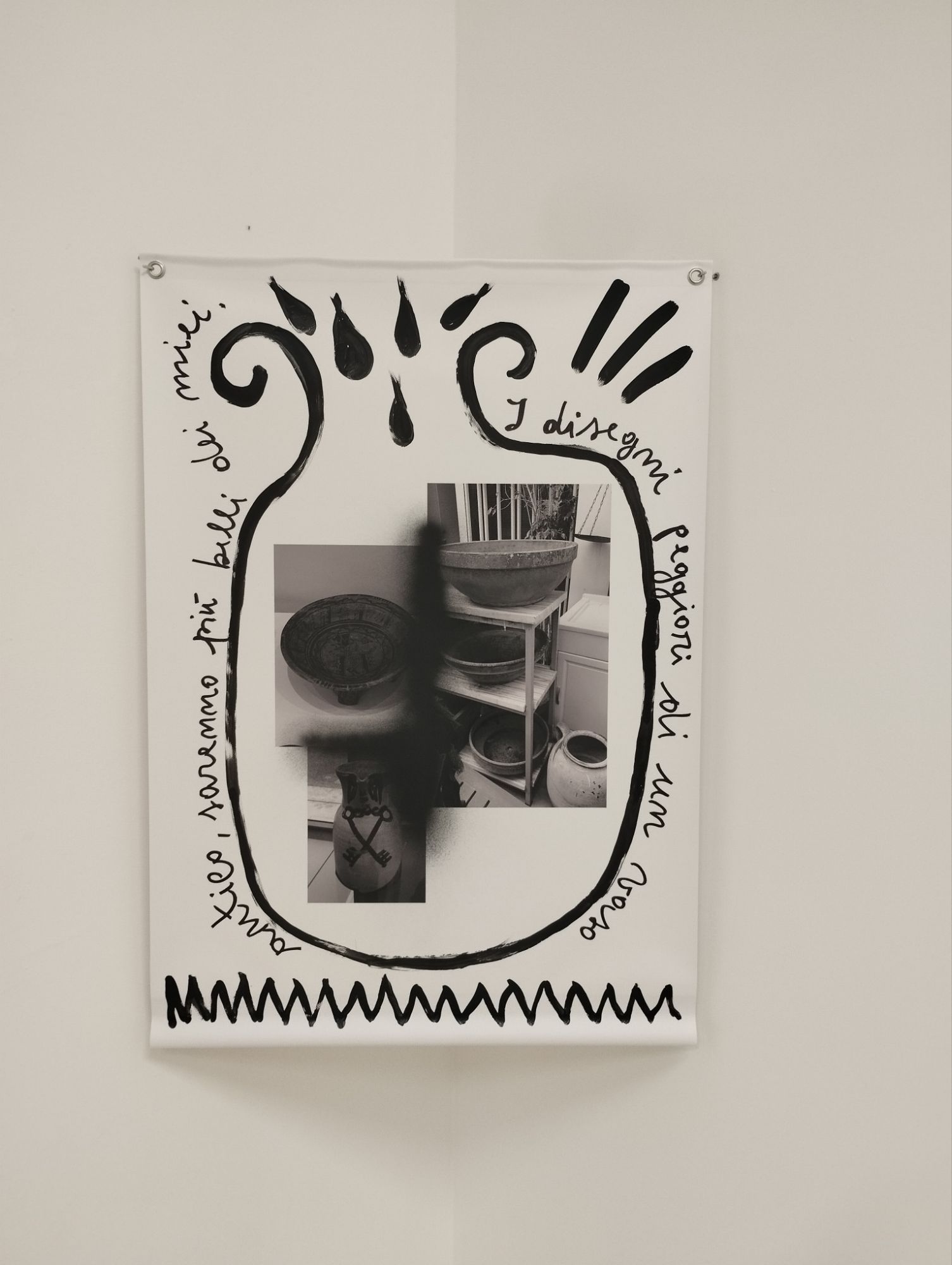 Tombaroli maledetti. Giuseppe Di Mattia a cura di Massimiliano Scuderi, Spazio Sei, Pescara ph. Amalia Temperini