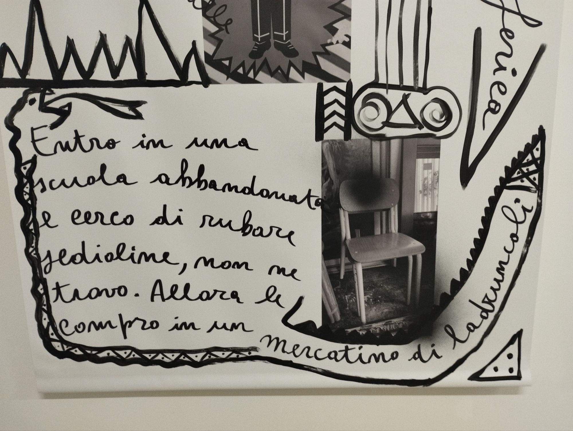 Tombaroli maledetti. Giuseppe Di Mattia a cura di Massimiliano Scuderi, Spazio Sei, Pescara ph. Amalia Temperini