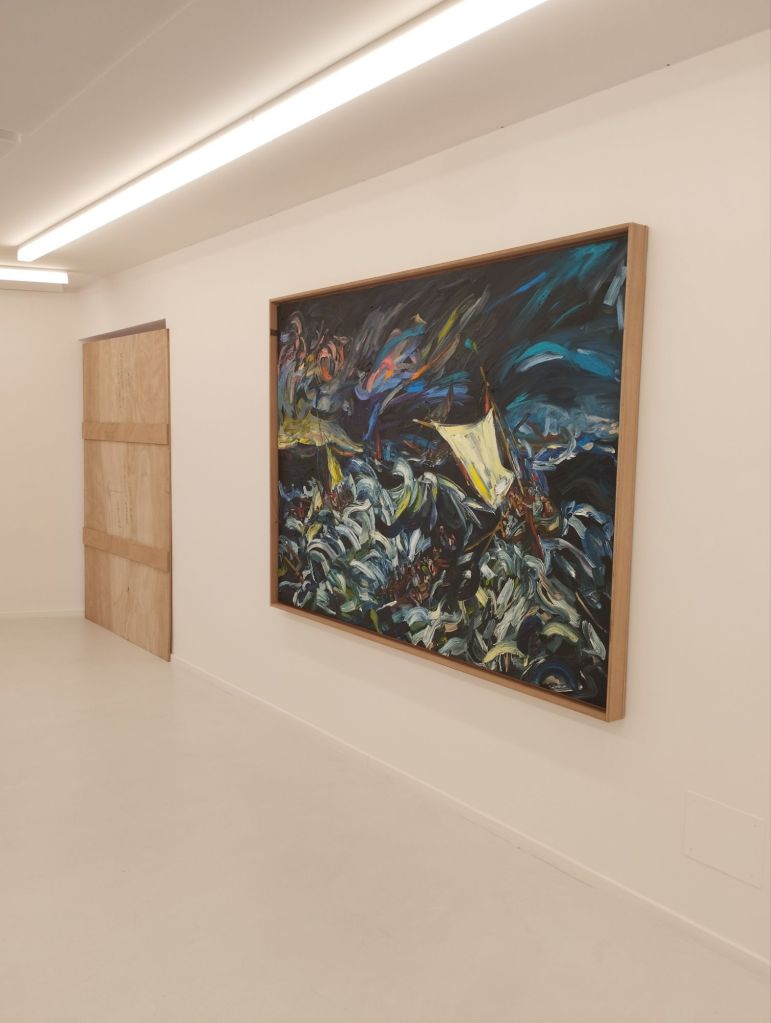 Matteo Fato, Il difficile è dimenticare ciò che si è visto per casa Ritratto di Pescara per caso, a cura di Simone Ciglia, Fondazione La Rocca, Pescara ph. Amalia Temperini