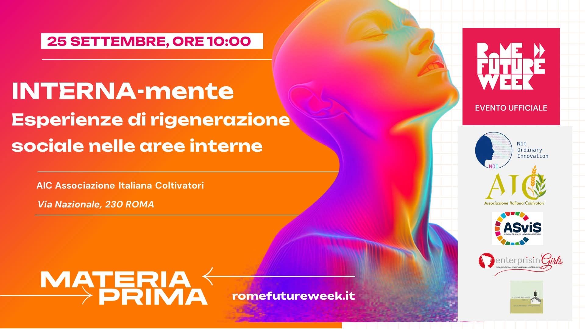 Interna(mente). Esperienze di rigenerazione sociale nelle aree interne, Associazione Italiana Coltivatori, Roma, 25 settembre 2026